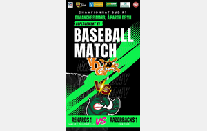R1 DEPLACEMENT VALLEE DU GAPEAU RENARDS VS RAZORBACKS