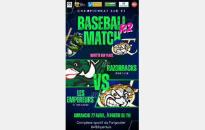 R2 RAZORBACKS VS LES EMPEREURS ORANGE