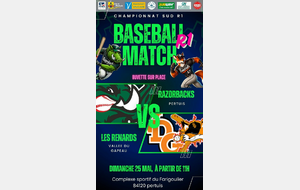 R1 RAZORBACKS VS RENARDS VALLEE DU GAPEAU