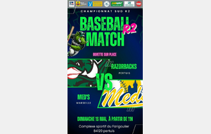 R2 RAZORBACKS VS MED'S MARSEILLE