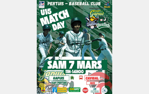 Championnat 15U RAZORBACKS vs NICE