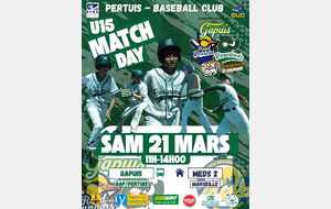 Championnat 15U déplacement MARSEILLE 2 vs RAZORBACKS