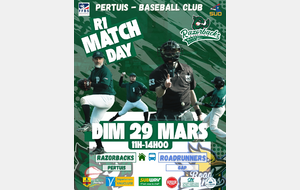 Championnat R1 RAZORBACKS vs GAP