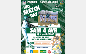 Championnat 10U déplacement MARSEILLE vs RAZORBACKS