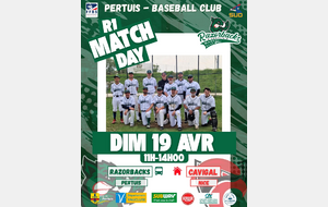 Championnat R1 déplacement NICE vs RAZORBACKS